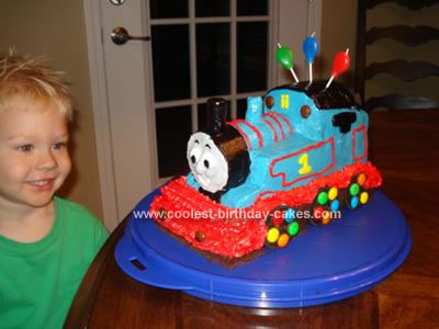 Train Birthday Cake on Coolest Thomas The Train Birthday Cake 144