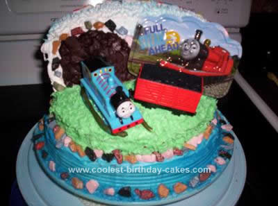 Train Birthday Cakes on Coolest Thomas The Train Birthday Cake 193