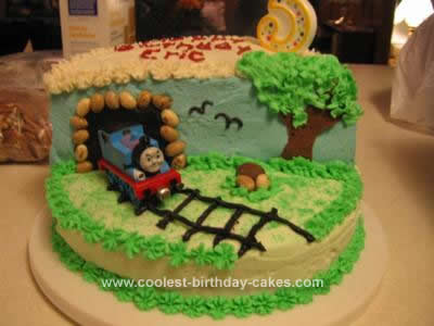 Walmart Birthday Cake Designs on Coolest Thomas The Train Birthday Cake 7