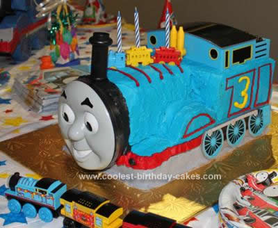 Castle Birthday Cake on Coolest Thomas The Train Cake 194