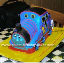 Train Birthday Cake on Coolest Thomas The Train Cake 84