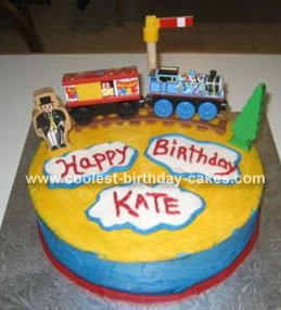 Train Birthday Cakes on Coolest Thomas The Train Cake 88