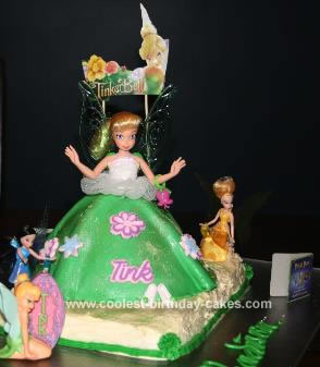 Tinkerbell Birthday Cakes on Coolest Tinkerbell Birthday Cake 38
