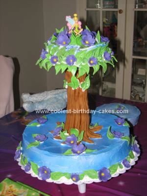 Story Birthday Cake on Coolest Tinkerbell Birthday Cake 60