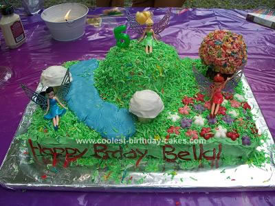 Tinkerbell Birthday Cake on Coolest Tinkerbell Birthday Cake 63 21344777 Jpg