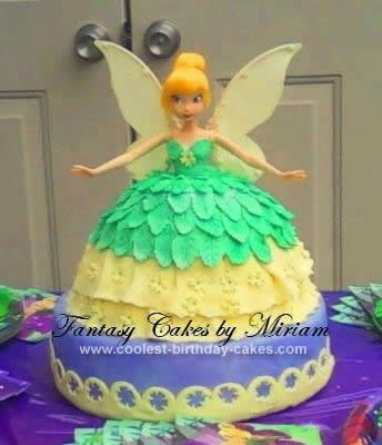 Tinkerbell Birthday Cakes on Coolest Tinkerbell Birthday Cake Design 119