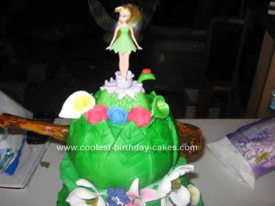 Fairy Birthday Party Supplies on Tinkerbell Birthday Party Ideas On Coolest Tinkerbell Birthday Cake