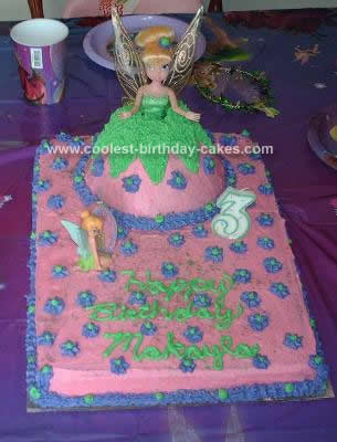 Tinkerbell Birthday Cakes on Coolest Tinkerbell Birthday Cake Idea 101