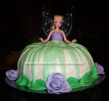 Tinkerbell Birthday Cakes on Coolest Tinkerbell Cake 41