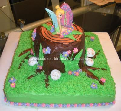 Chocolate Birthday Cakes on Coolest Tinkerbell Cake 53