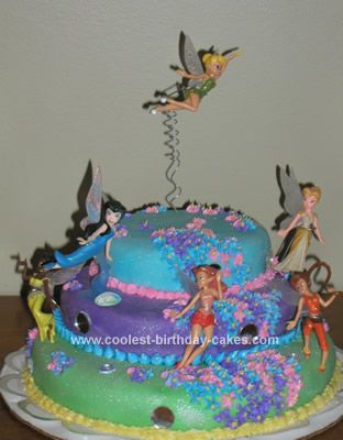 Beautiful Birthday Cakes on Coolest Tinkerbell Cake 55