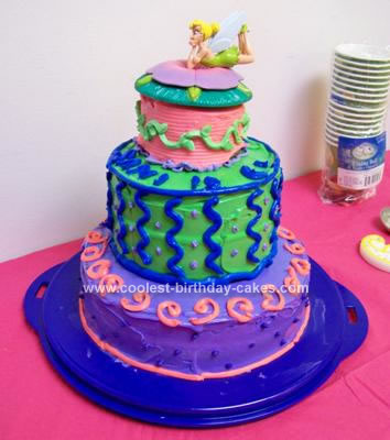 Strawberry Birthday Cake on Coolest Tinkerbell Cake 92