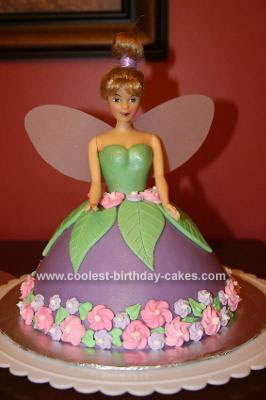 Tinkerbell Birthday Party Ideas on Coolest Tinkerbell Doll Birthday Cake 57