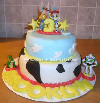  Story Birthday Cakes on Coolest Toy Story Birthday Cake Design 60