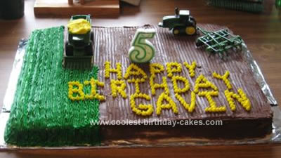 Easy Birthday Cakes on Coolest Tractor Birthday Cake 19