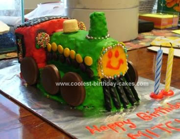Train Birthday Cake on Coolest Train Birthday Cake 118