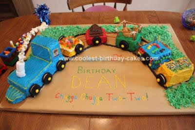Train Birthday Cake on Coolest Train Birthday Cake Design 152