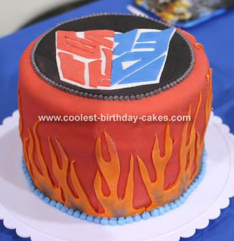 Transformers Birthday Cake on Coolest Transformer Cake 17