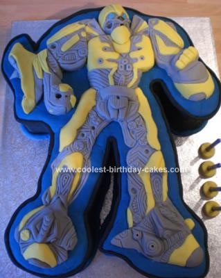 Transformers Birthday Cake on Bumble Bee Birthday   Bumble Bee Birthday Cake