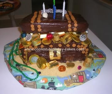 Kids Birthday Cakes on Coolest Treasure Chest Birthday Cake 57