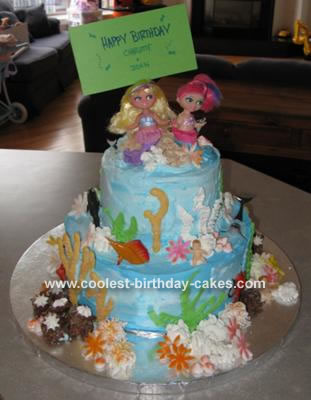    Birthday Party on Pirate Birthday Cake On Under The Sea With Friends Cake