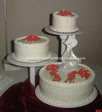 creative homemade wedding cakes