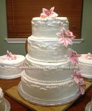 Wedding cake decorations homemade