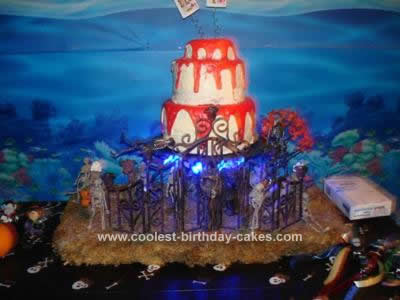 Halloween Birthday Cake on Coolest Wedding Halloween Cake Idea 38