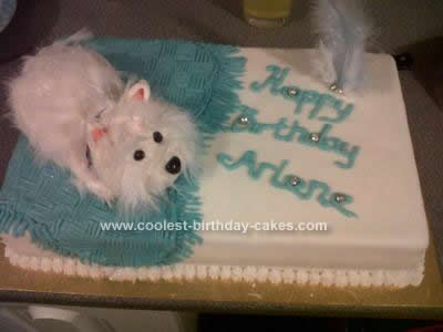  Birthday Cakes on Coolest Westie Dog Cake Design 89