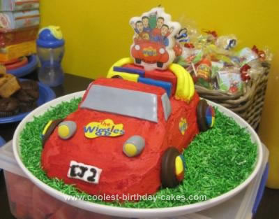 Birthday Cake on Coolest Wiggles Big Red Car Birthday Cake 36