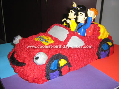Cars Birthday Cake on Coolest Wiggles Big Red Car Cake 27 21337624 Jpg