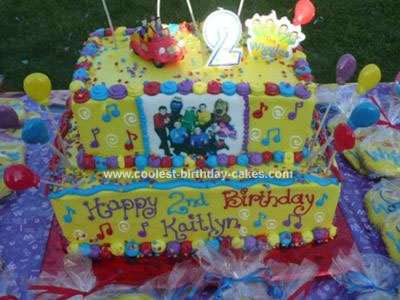 Awesome Birthday Cakes on Coolest Wiggles Birthday Cake 5