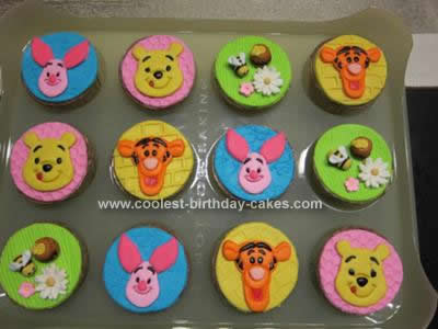 Cake Toppers  Birthdays on Coolest Winnie The Pooh Cupcakes 24