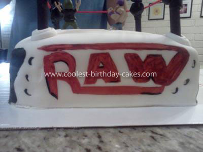  Birthday Cakes on Coolest Wwe Raw Birthday Cake 26