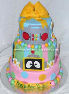 Gabba Gabba Birthday Cakes on Coolest Yo Gabba Gabba Birthday Cake 13