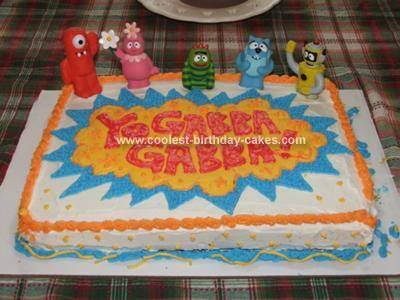 Gabba Gabba Birthday Cake on Coolest Yo Gabba Gabba Birthday Cake 15