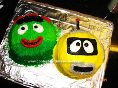 21st Birthday Cake Ideas on Coolest Yo Gabba Gabba Cake 21