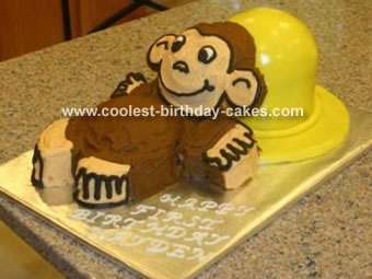 Sports Birthday Cakes on Curious George Cake 33