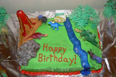 Dinosaur Birthday Cakes on Dinosaur Cake