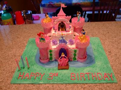 Order Birthday Cake Online on Disney Princess Cake