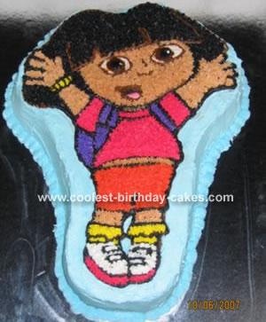 30th Birthday Party Themes on Dora Birthday Cake On Dora Birthday Cake 57