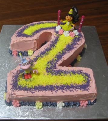 Dora  Explorer Birthday Cakes on Dora The Explorer Birthday Cake
