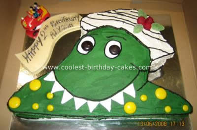 Dinosaur Birthday Cake on Dorothy The Dinosaur Cake 6