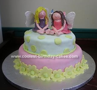 Fairy Birthday Cake on Fairy Cake 24