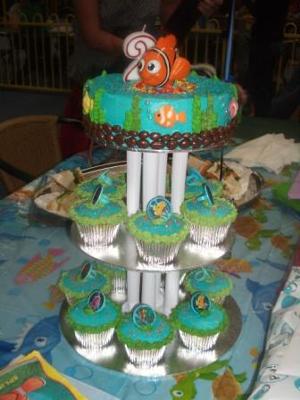  Birthday Party Supplies on Finding Nemo Cake