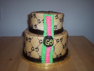 Birthday Cakes Atlanta on Gucci Cake