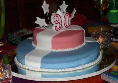Birthday Cake Martini on Homeamde American Flag Cake