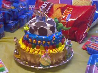  Story Birthday Cake on Homemade 3tier Toy Story Birthday Cake 21336792 Jpg