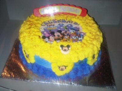 Mickey Mouse Birthday Cake on Pirate Birthday Cake On Homemade 4am Mickey Mouse Cake