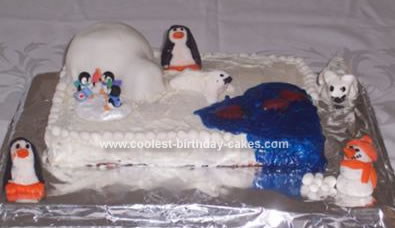 Birthday Cakes  York on Homemade Penguin Birthday Cake 17